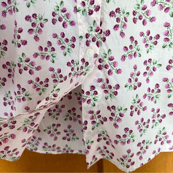 J. Crew Relaxed-fit Lightweight Cotton Poplin Shirt in Whisper Peach Berry Sze 6 - Picture 4 of 12